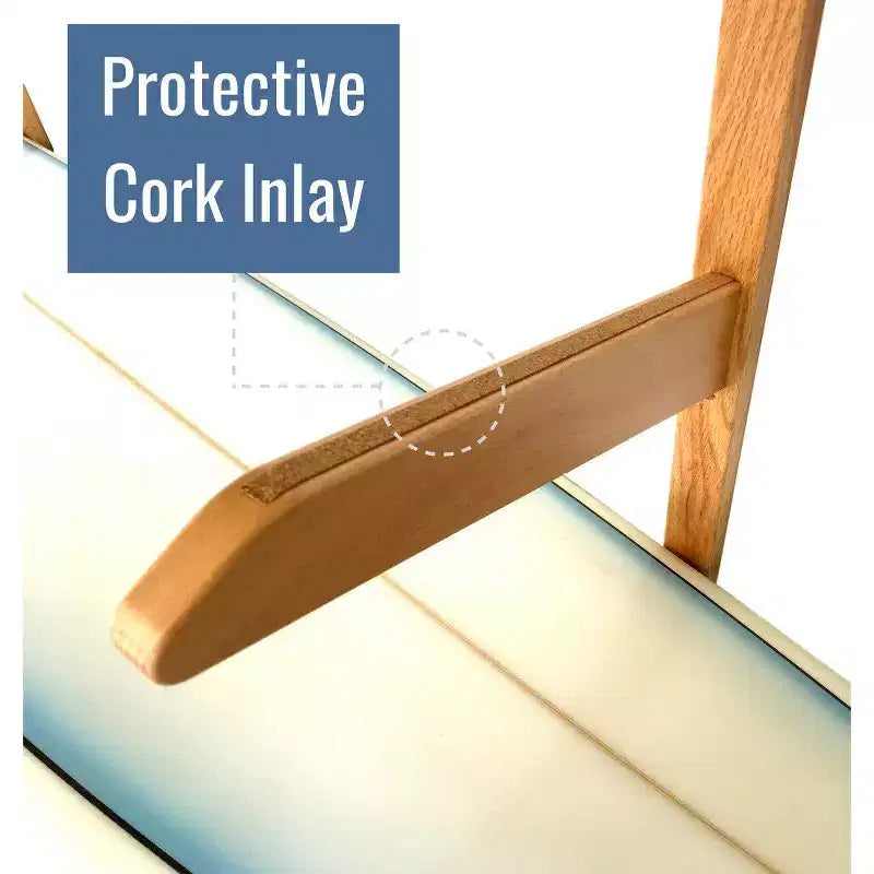 Surfboard Storage Wood Rack | Holds 3 Surfboards