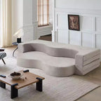 EROMMY Folding Sofa Bed, Floor Sofa Couch, Convertible Sofa Bed With high density foam