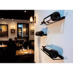 Wall Mounted Metal Wine Rack Single Bottle Holder, 13.4 x 3.3 (34 x 8.5 cm) 1 Piece