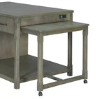 Extendable Kitchen Island with Storage, Multi-Functional Kitchen Cart with Built-In Power Outlets,with Drawers and Open Shelves for Kitchen