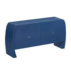 Storage Cabinets, Floor Sideboard with 4 Doors, Buffet Cabinet with Curved Legs, Accent Buffet Sideboard for Living Room