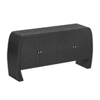 Storage Cabinets, Floor Sideboard with 4 Doors, Buffet Cabinet with Curved Legs, Accent Buffet Sideboard for Living Room