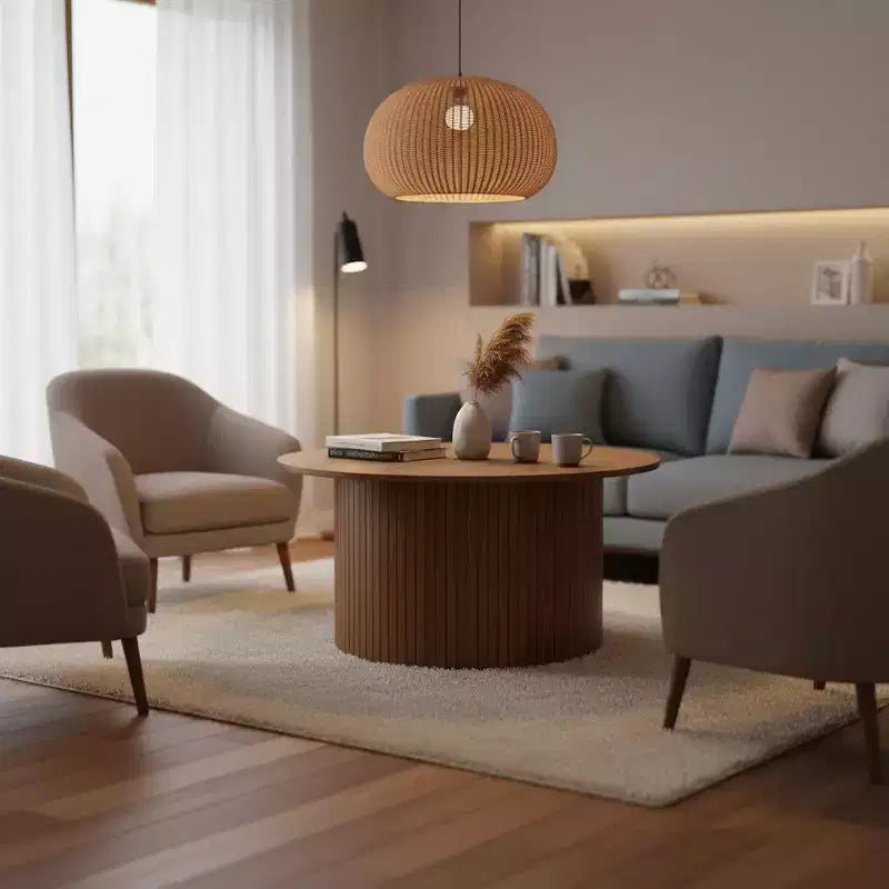 round coffee table