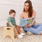 Stackable Wooden Toddler Chair