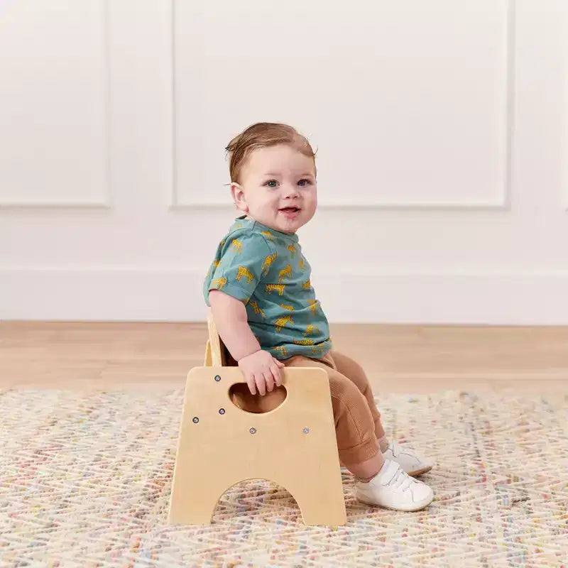 Stackable Wooden Toddler Chair