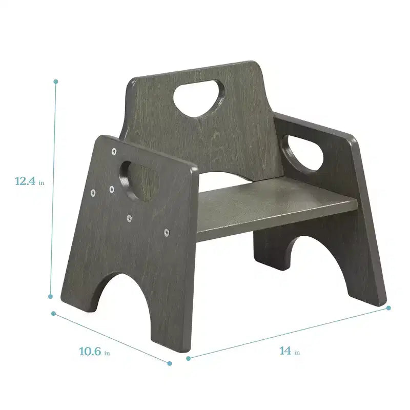 Stackable Wooden Toddler Chair