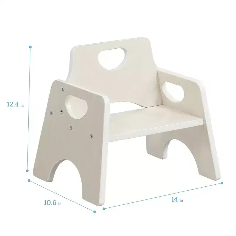 Stackable Wooden Toddler Chair