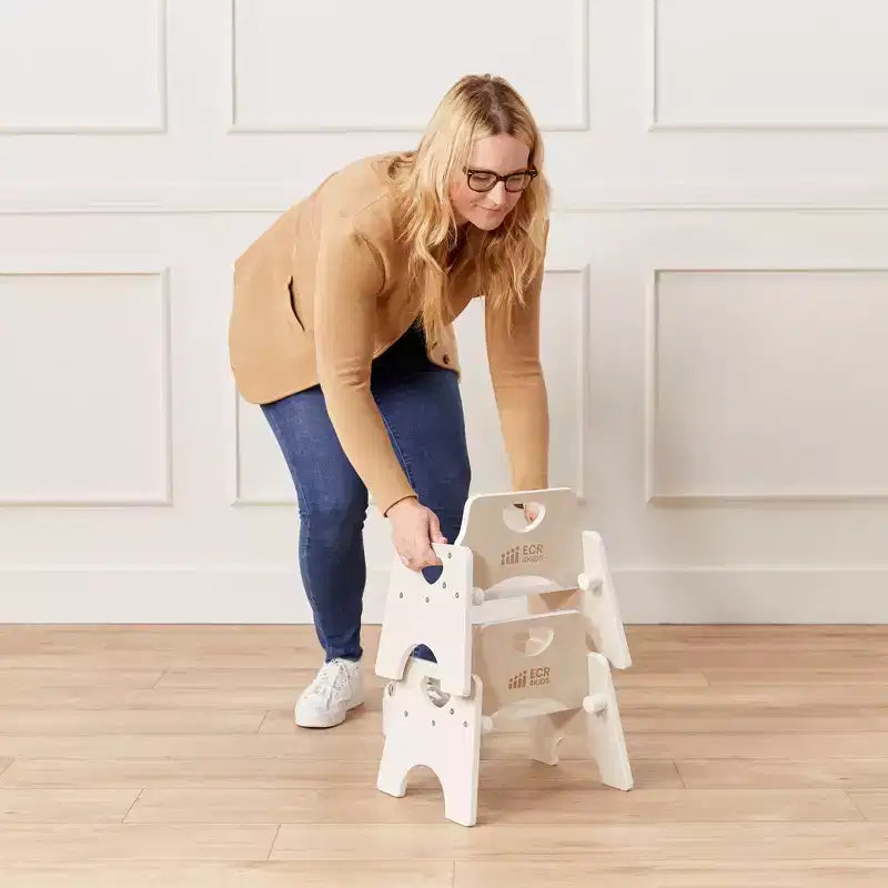 Stackable Wooden Toddler Chair