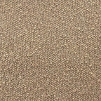 Modern Metal Faux Shearling Bench